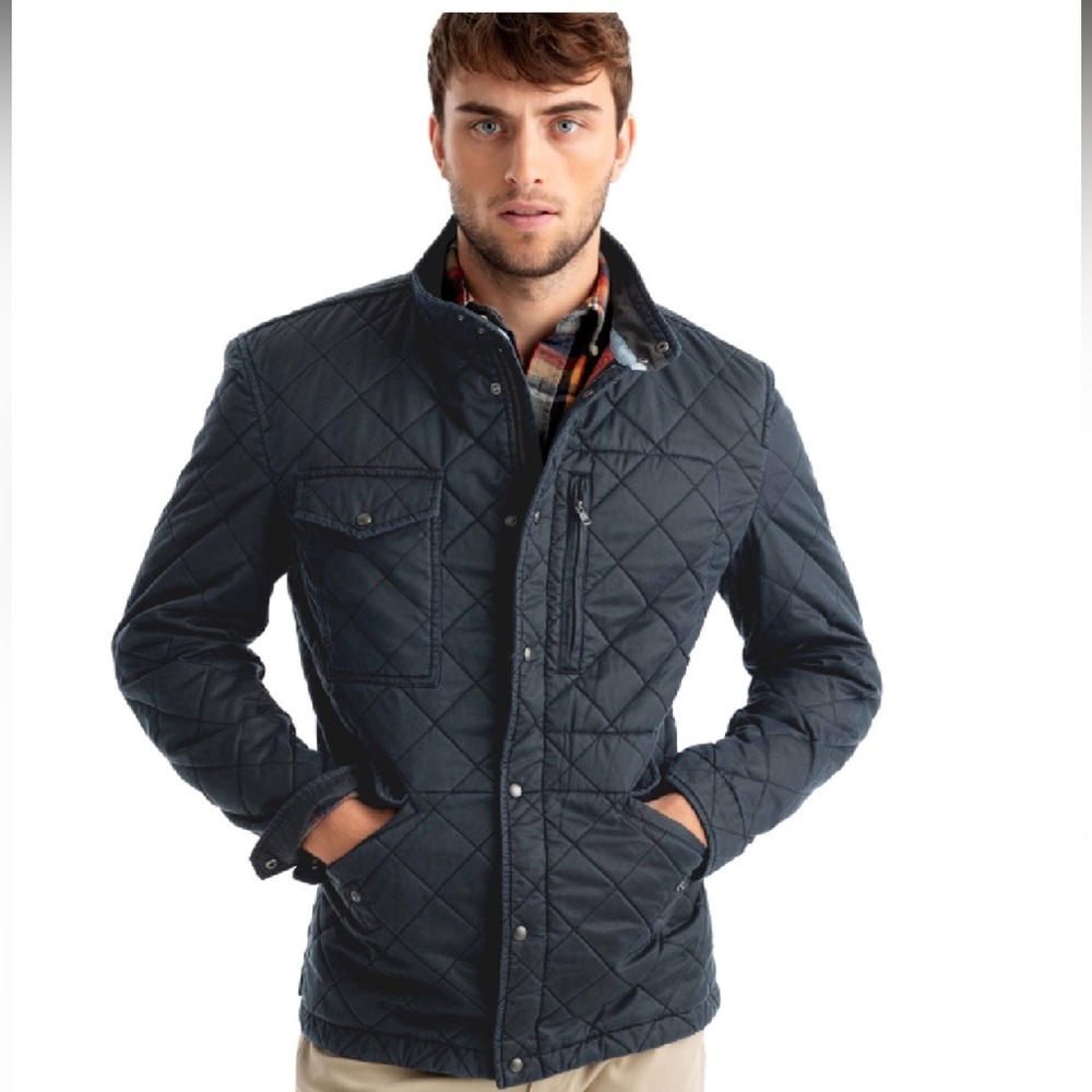 Johnnie-O Men’s Weldon Quilted Jacket- Size Small